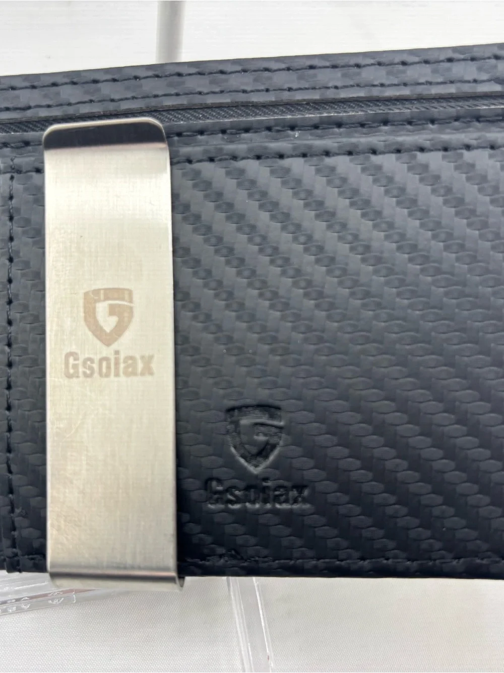 Gsoiax RFID Blocking Slim Money Clip Wallet